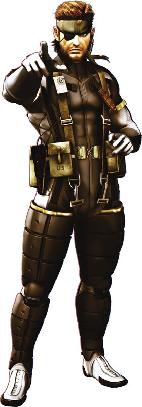 Solid Snake character art
