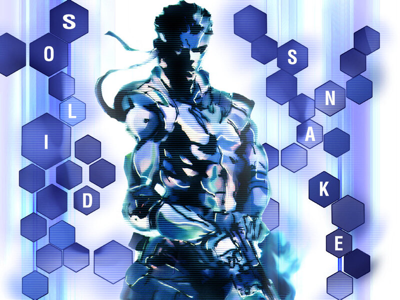Solid Snake character art