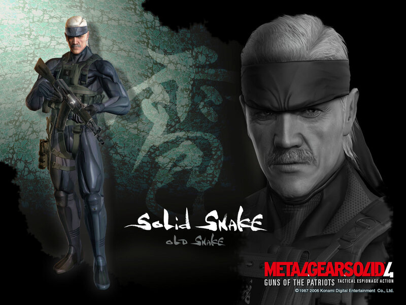 Solid Snake character art