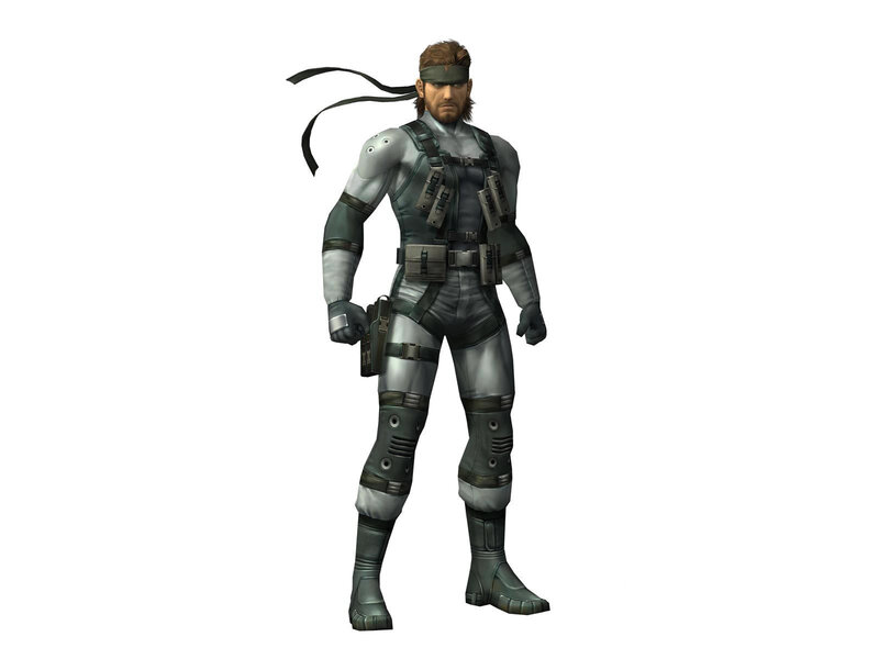 Solid Snake character model