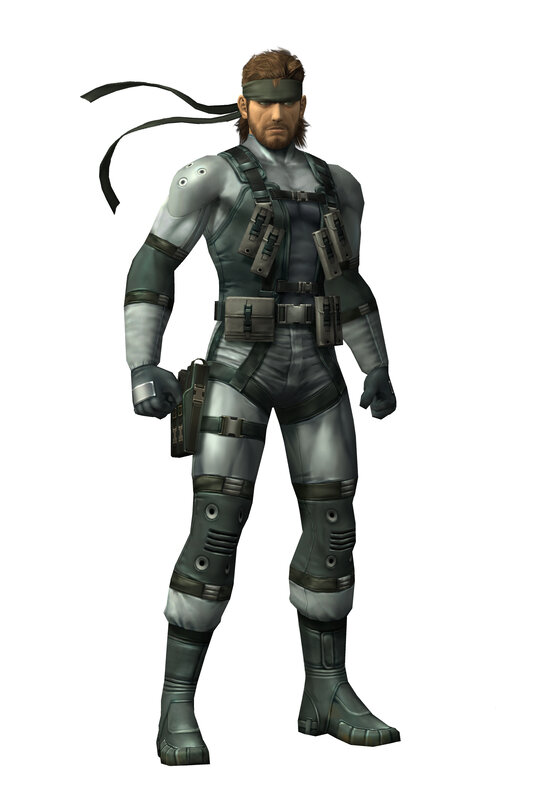 Solid Snake character model