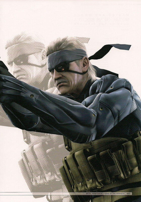 Solid Snake in tactical gear