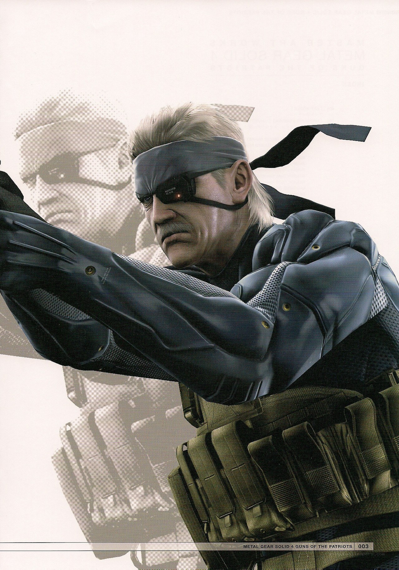 Solid Snake in tactical gear