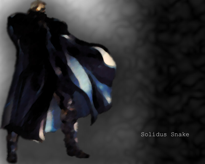 Solidus Snake character art
