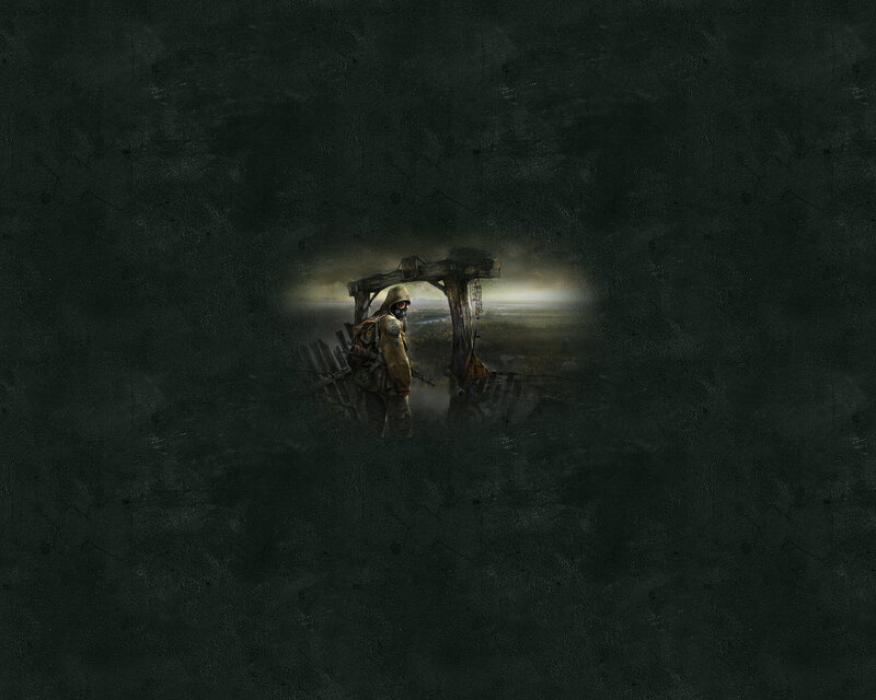 solitary soldier in wasteland