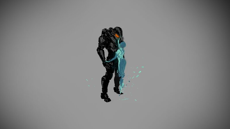Solo Figure in Armor