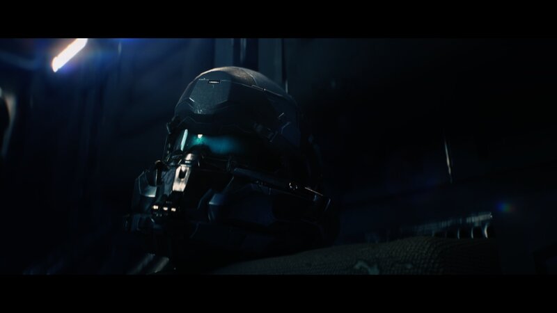 Solo Helmet in Dark Room