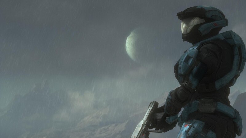 Solo Soldier in Armor — Blue