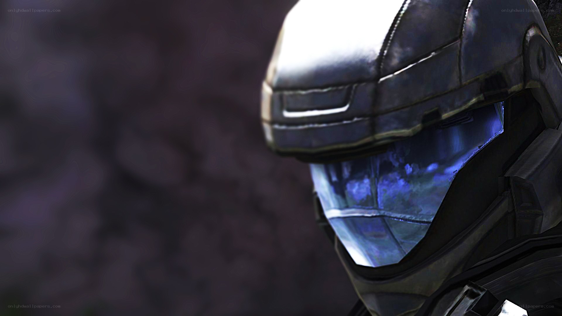 solo soldier in futuristic armor