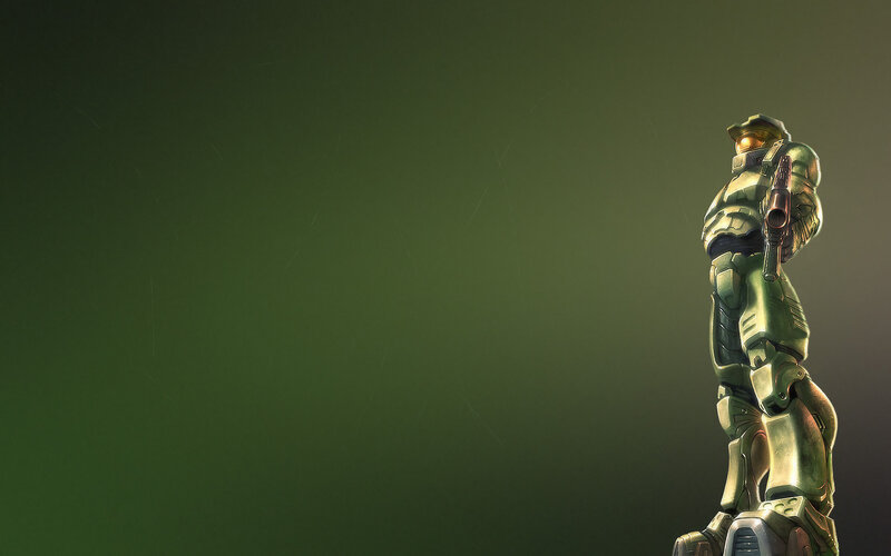 Solo Soldier in Green Armor