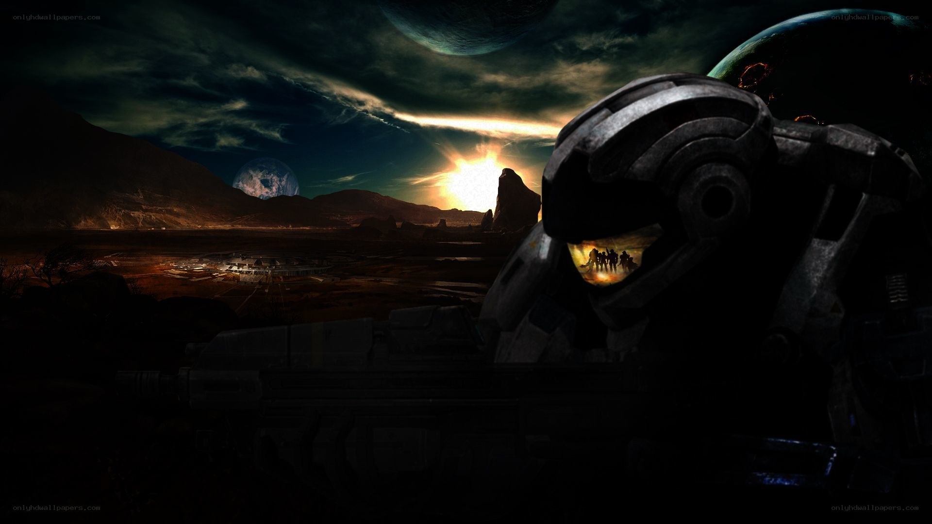 solo soldier on alien world