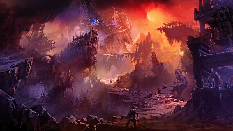 Solo Traveler in Ruins