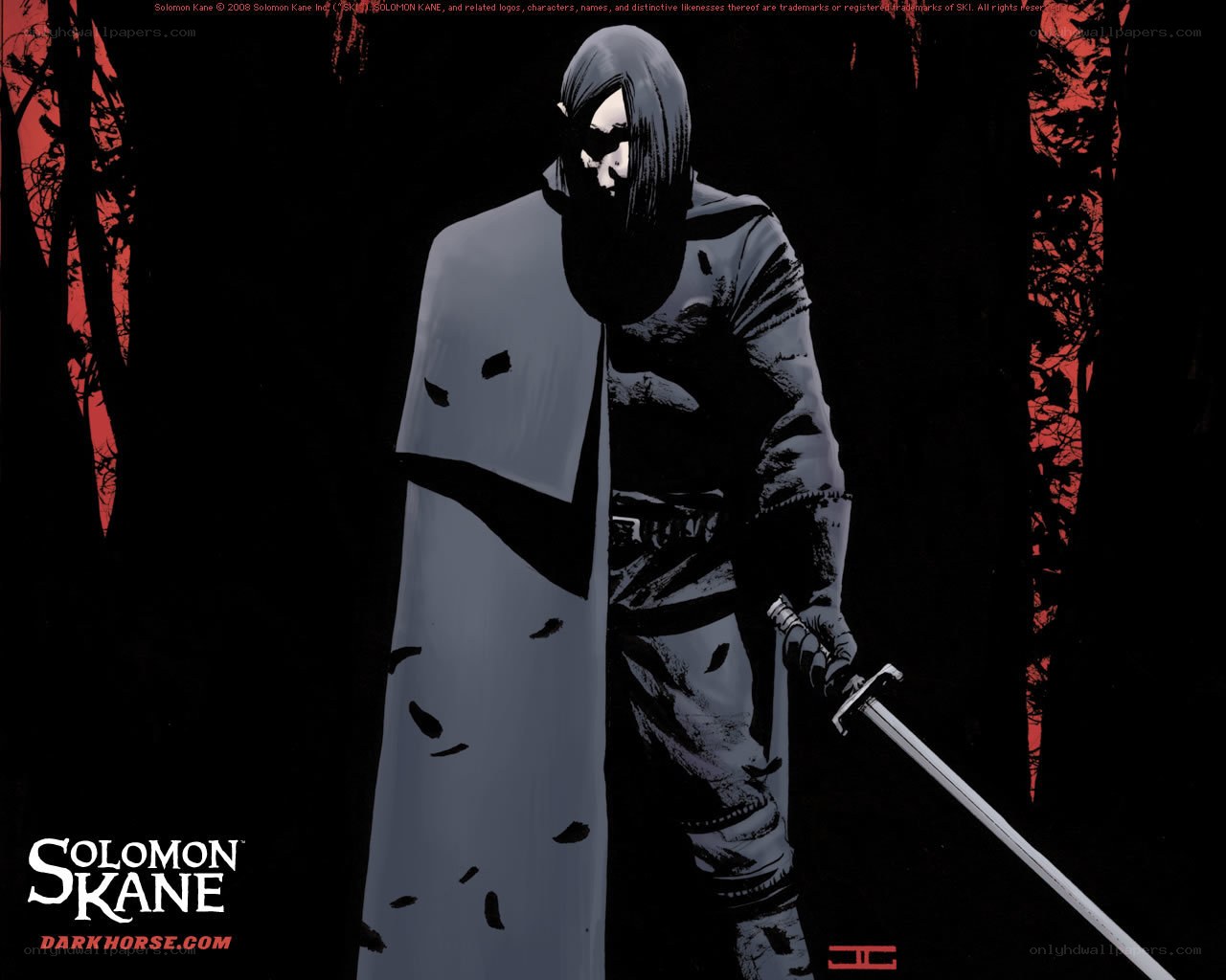 Solomon Kane in the dark forest