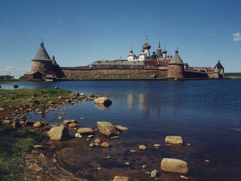 Solovetsky Monastery — Blue, Serene