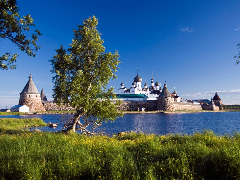 Solovetsky Monastery — Blue