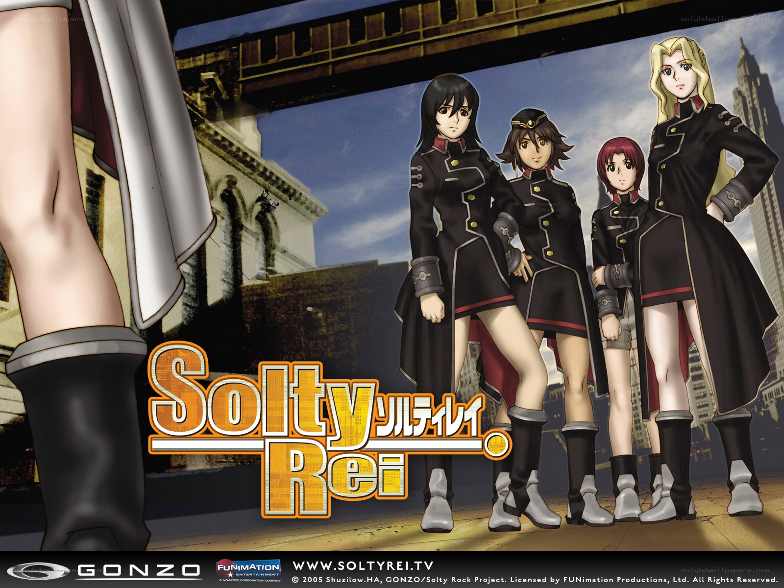 Solty Rei anime characters