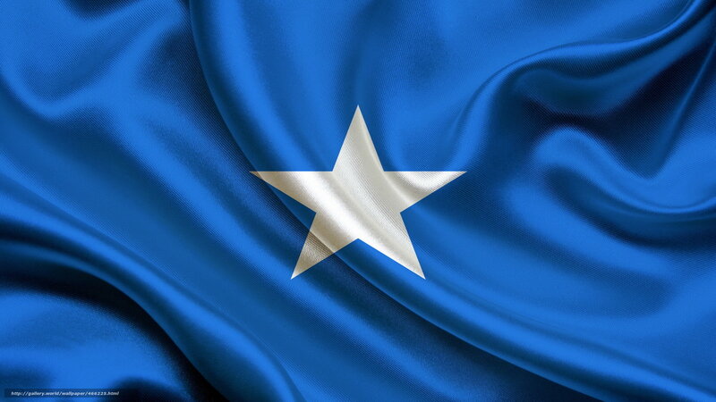 Somali Flag — Blue