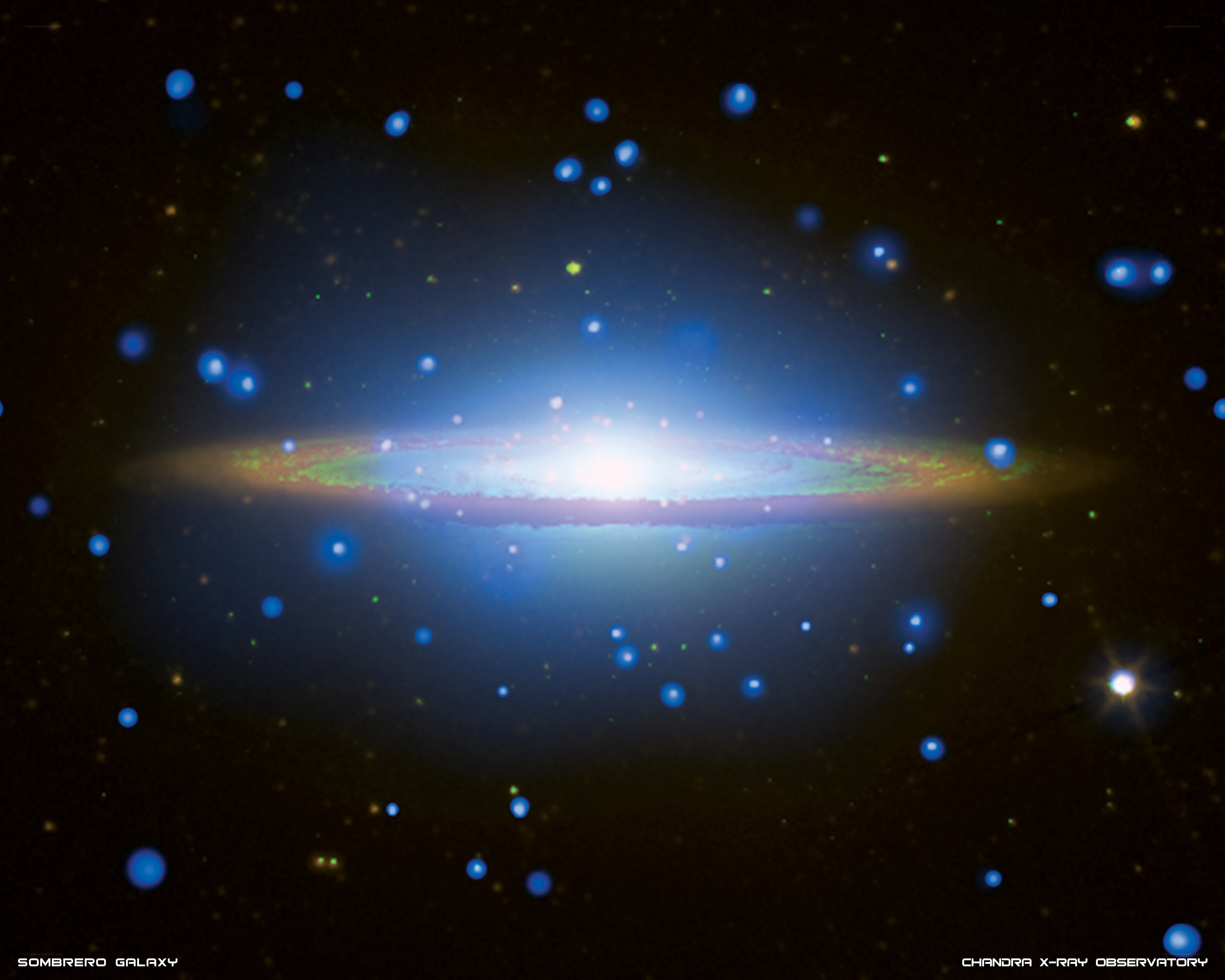 Sombrero Galaxy in X-ray
