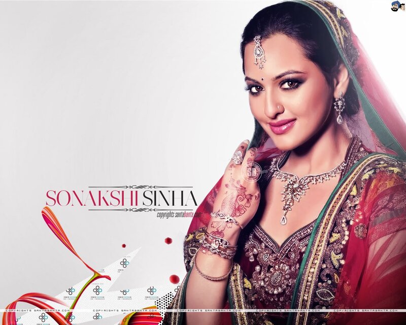 Sonakshi Sinha in traditional attire