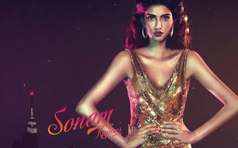 Sonam Kapoor in sequins