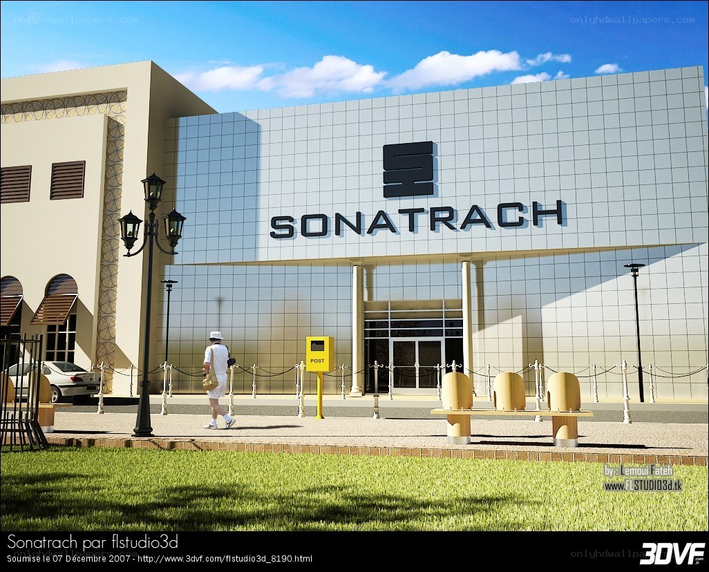 Sonatrach building exterior