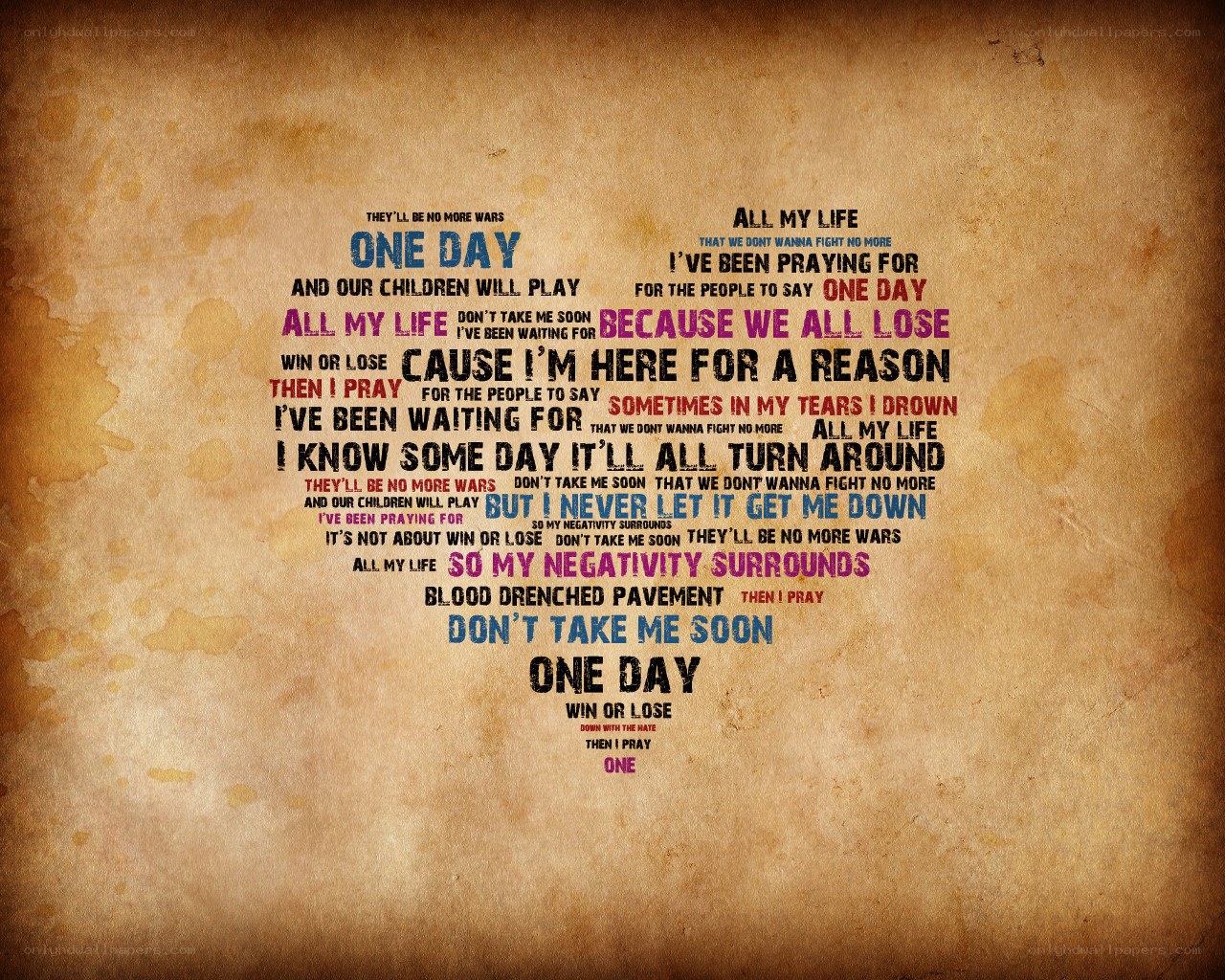 song lyrics art design