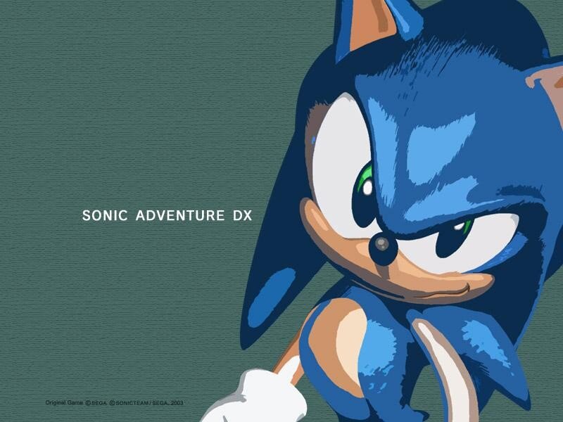 Sonic Adventure DX title screen
