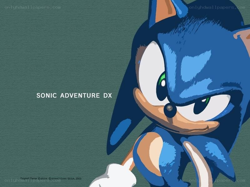 Sonic Adventure DX title screen