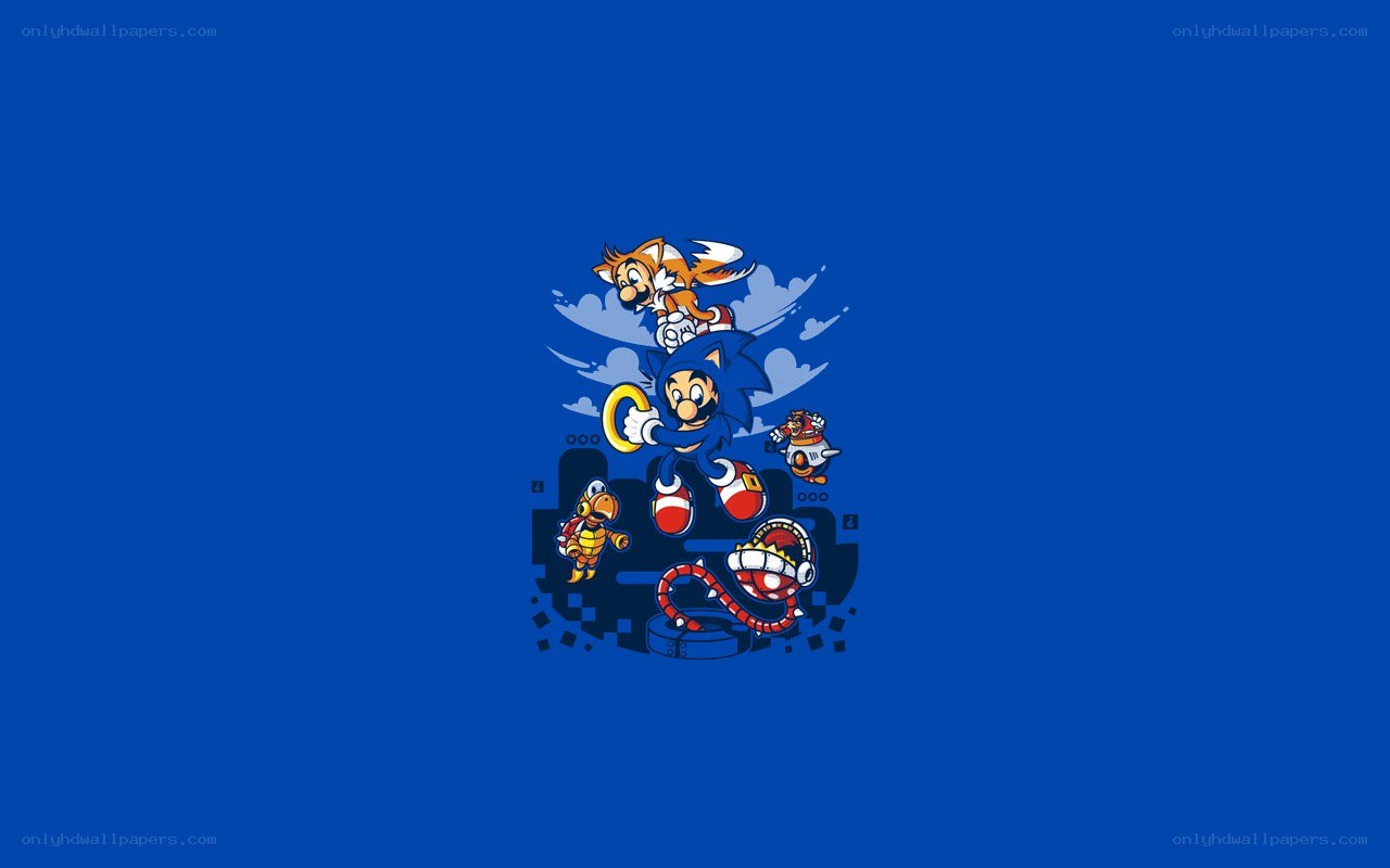 Sonic and friends artwork
