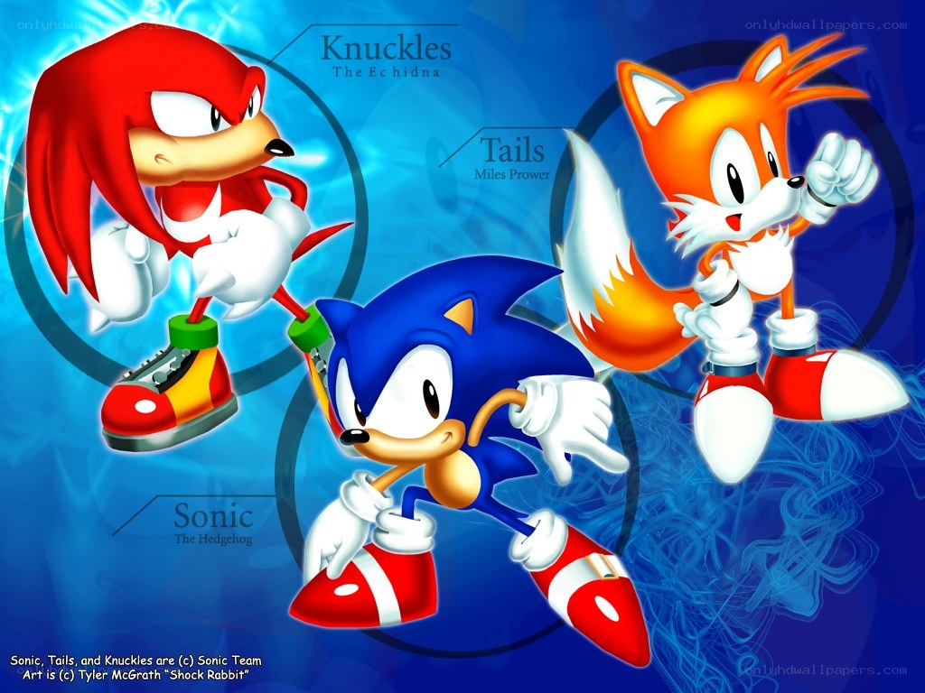 Sonic and Friends Artwork