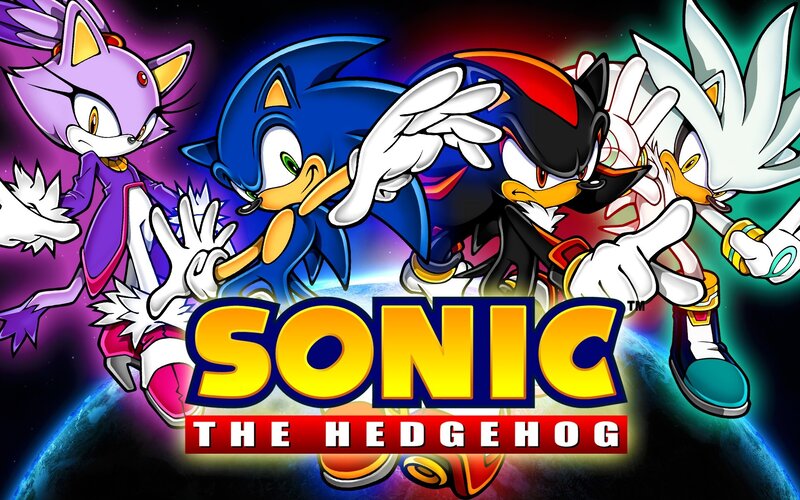 Sonic and Friends — Blue, Dynamic, Night