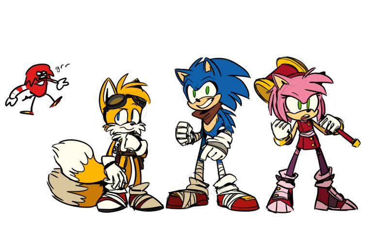 Sonic and Friends Characters — Blue