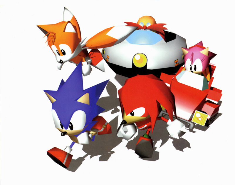 Sonic and Friends Group — Blue, Action