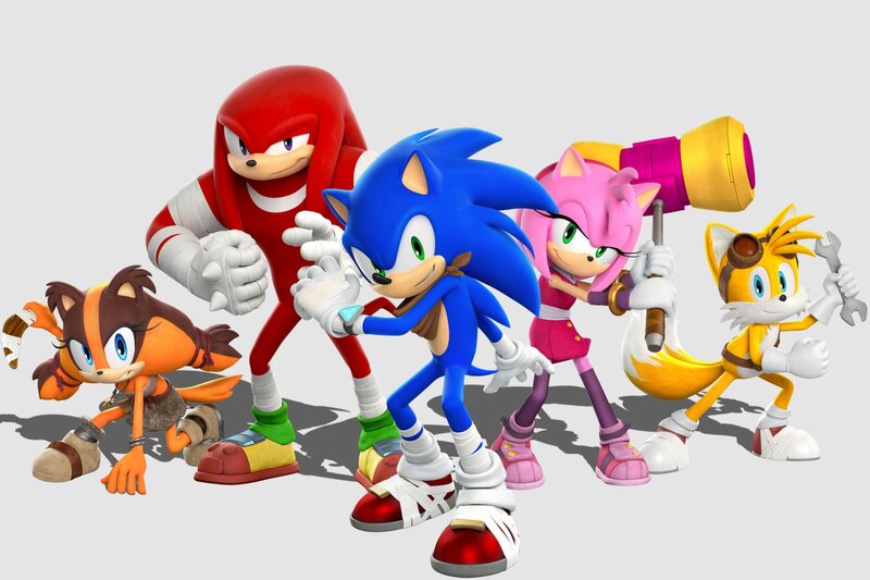 Sonic and Friends Group — Blue, Confident