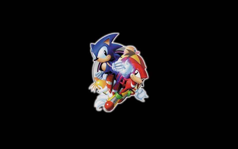 Sonic and Friends Group — Blue, Dynamic, Digital Art