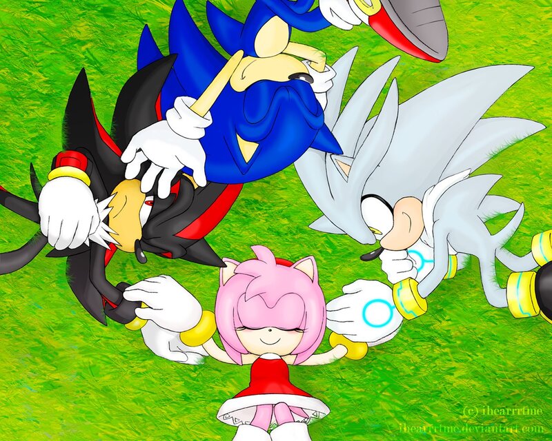 Sonic and Friends in Circle