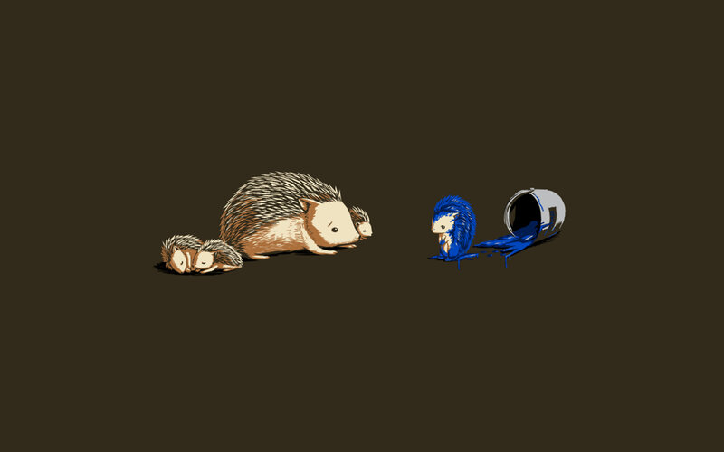 Sonic and hedgehogs