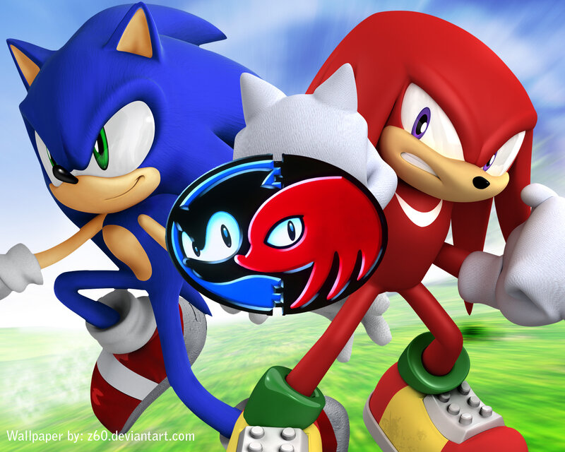 Sonic and Knuckles artwork