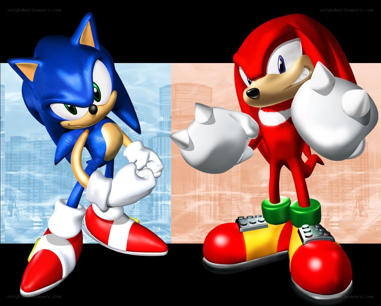 Sonic and Knuckles characters