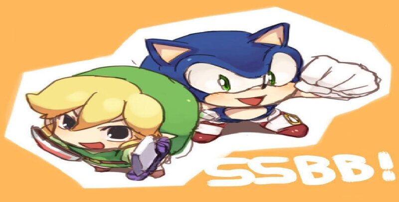 Sonic and Link Characters