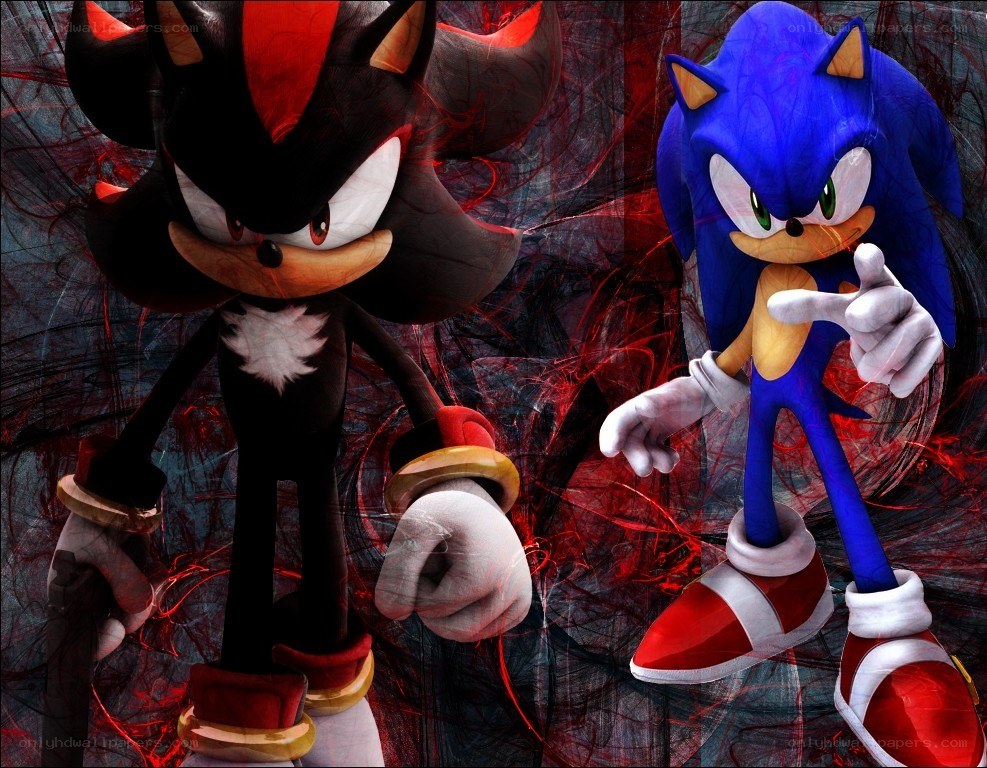 Sonic and Shadow characters