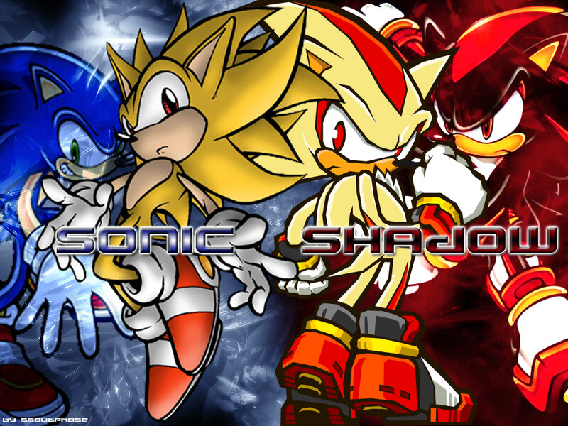Sonic and Shadow characters