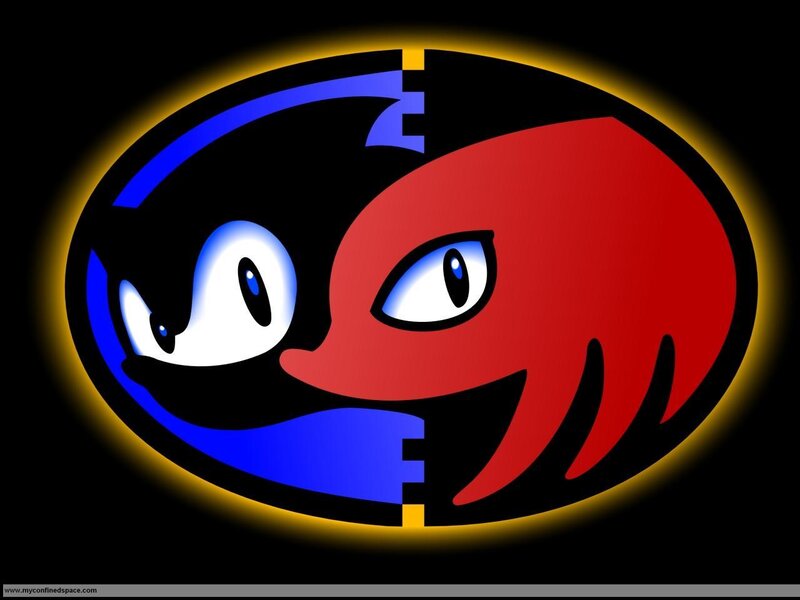 Sonic and Shadow split face