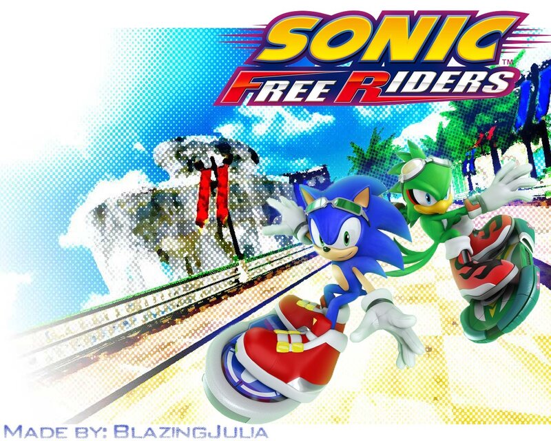 Sonic and Tails on Hoverboards