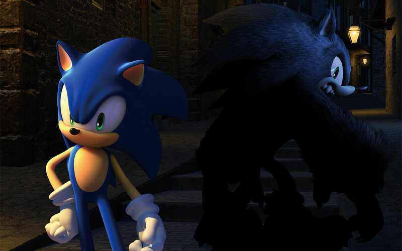 Sonic and the Werehog