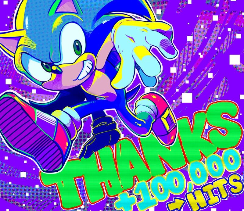 Sonic celebrates 100k hits