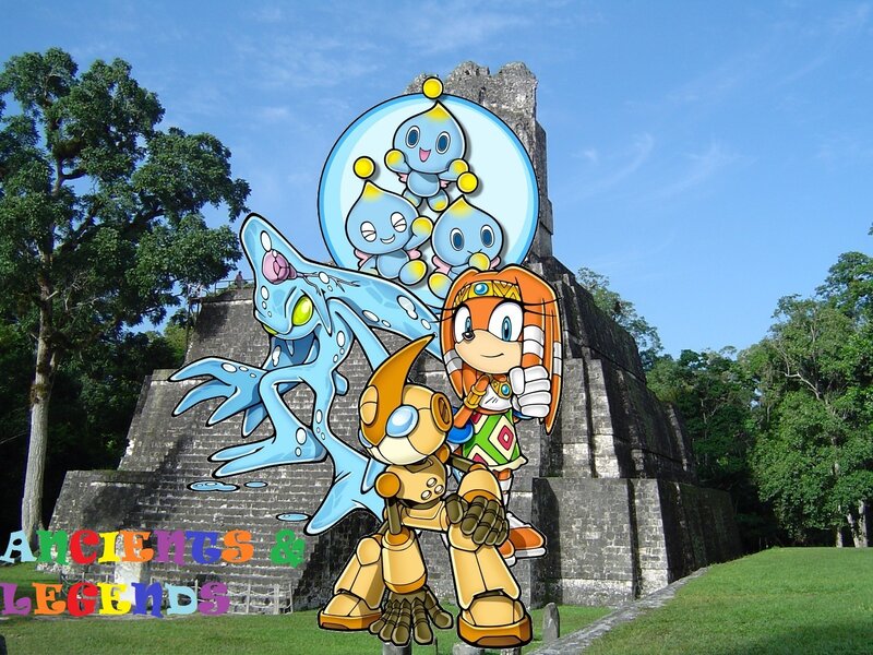 Sonic Characters in Ruins