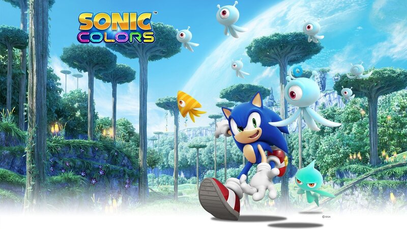 Sonic Colors game art
