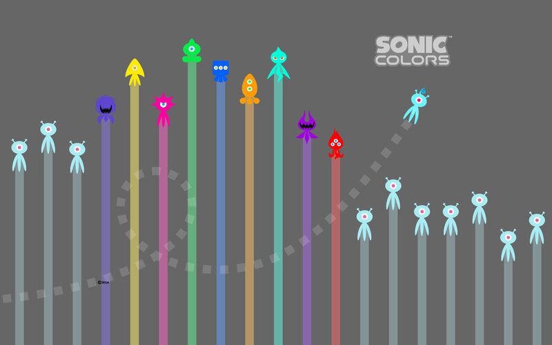 Sonic Colors game art