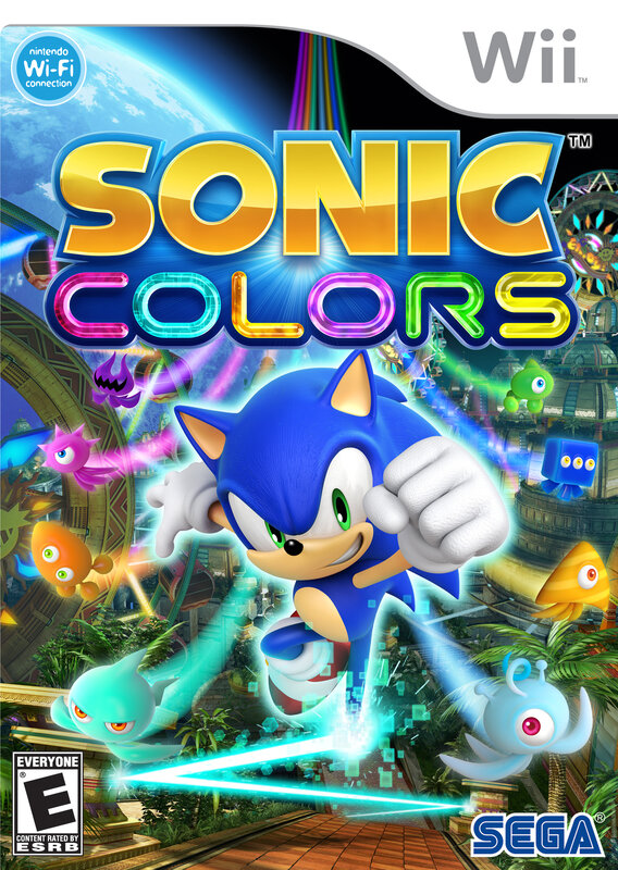 Sonic Colors game cover